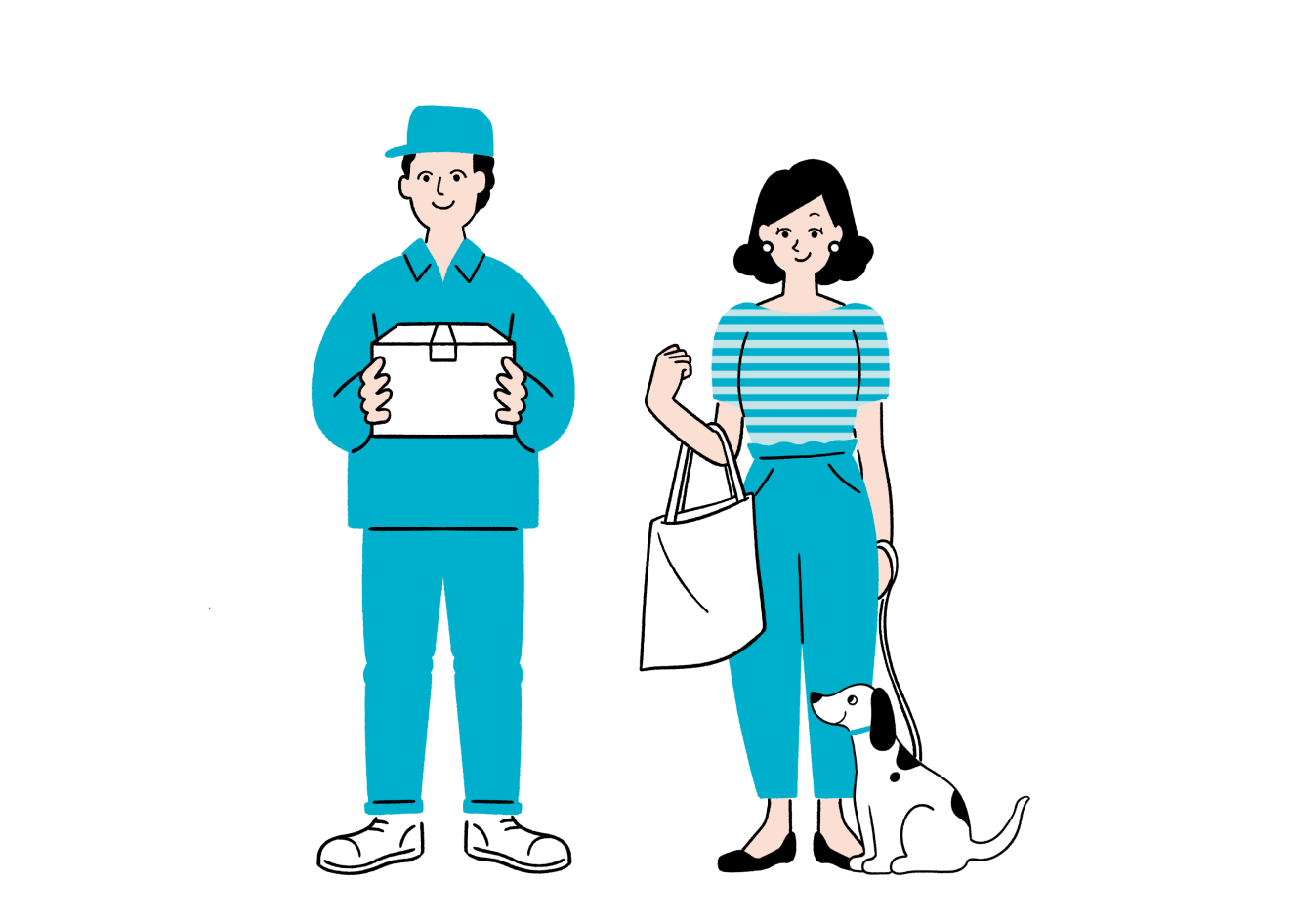 居住者や配送業者はもちろん、 自然環境にも優しい、 導入メリットが充実。